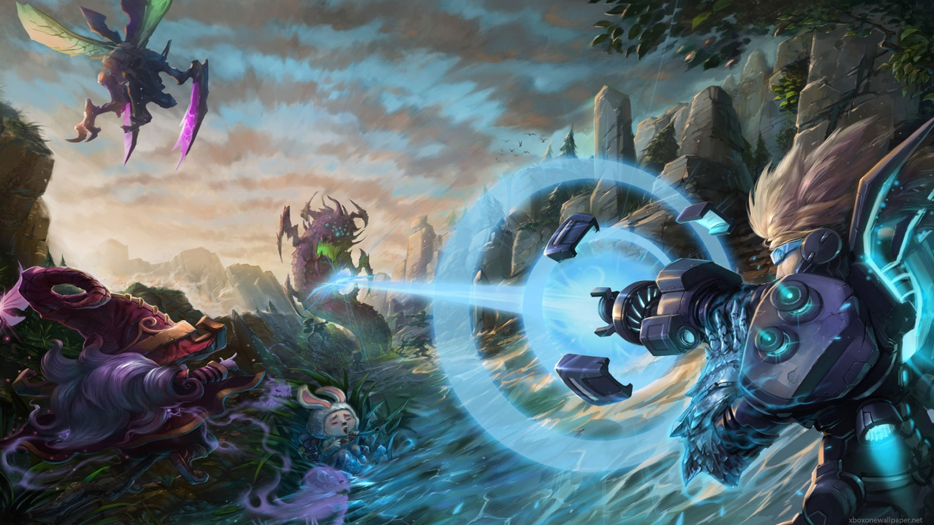 league of legends wallpaper hd 1920x1080,action adventure game,cg artwork,mythology,pc game,strategy video game