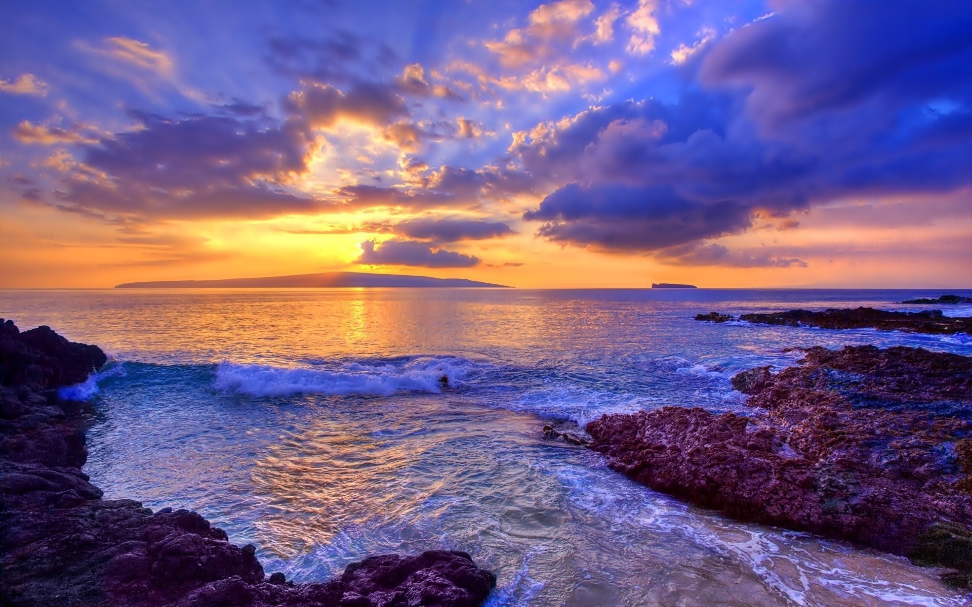 carta da parati oceano gratis,cielo,corpo d'acqua,mare,natura,oceano