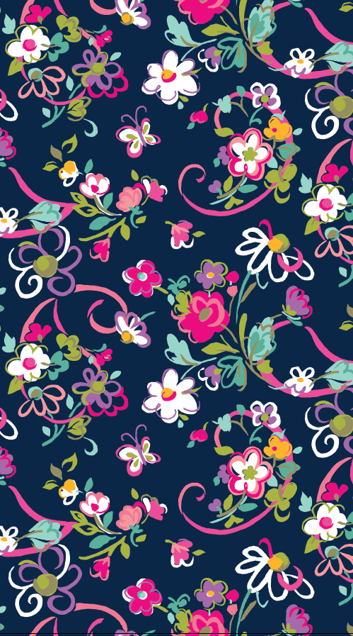 tapete florido,muster,rosa,textil ,design,blumendesign