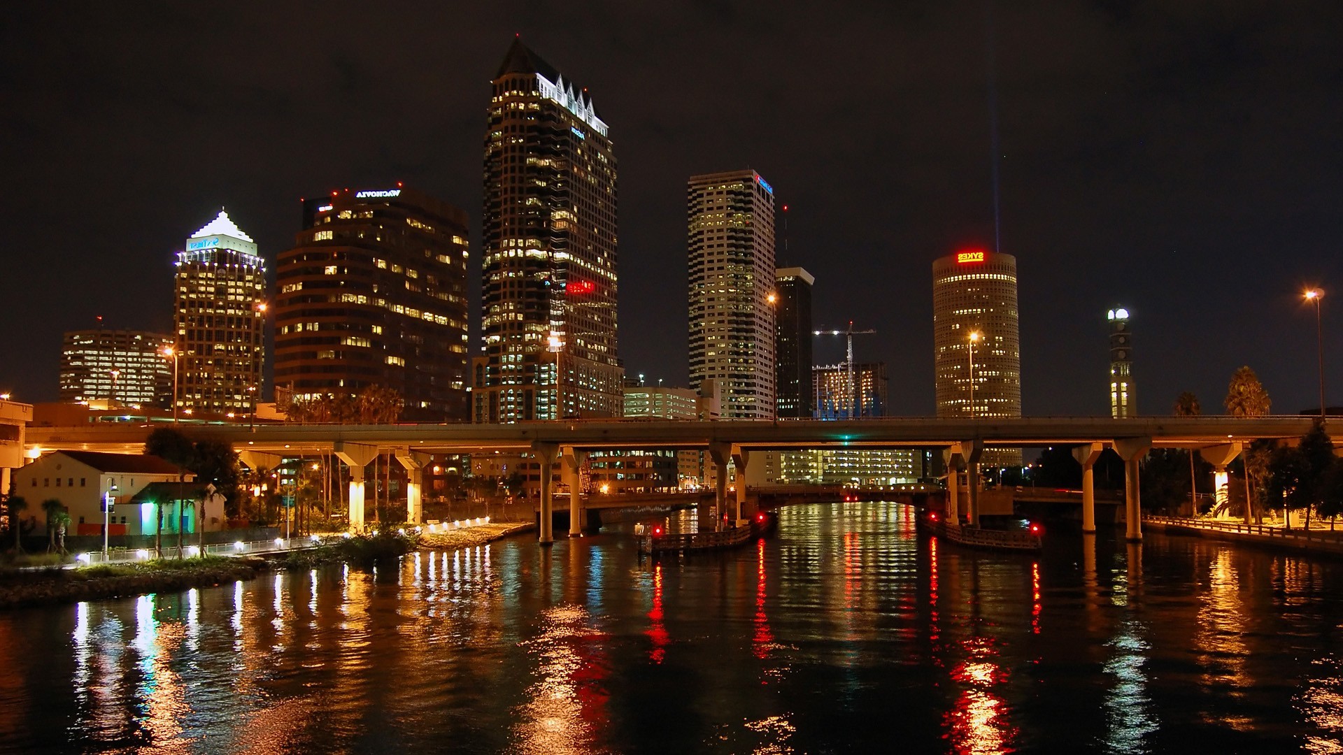 florida fondos de pantalla hd,ciudad,paisaje urbano,horizonte,área metropolitana,noche