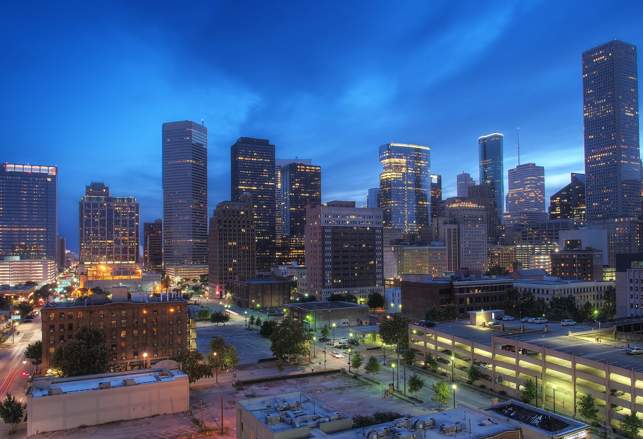 fond d'écran houston texas,zone métropolitaine,ville,paysage urbain,zone urbaine,horizon