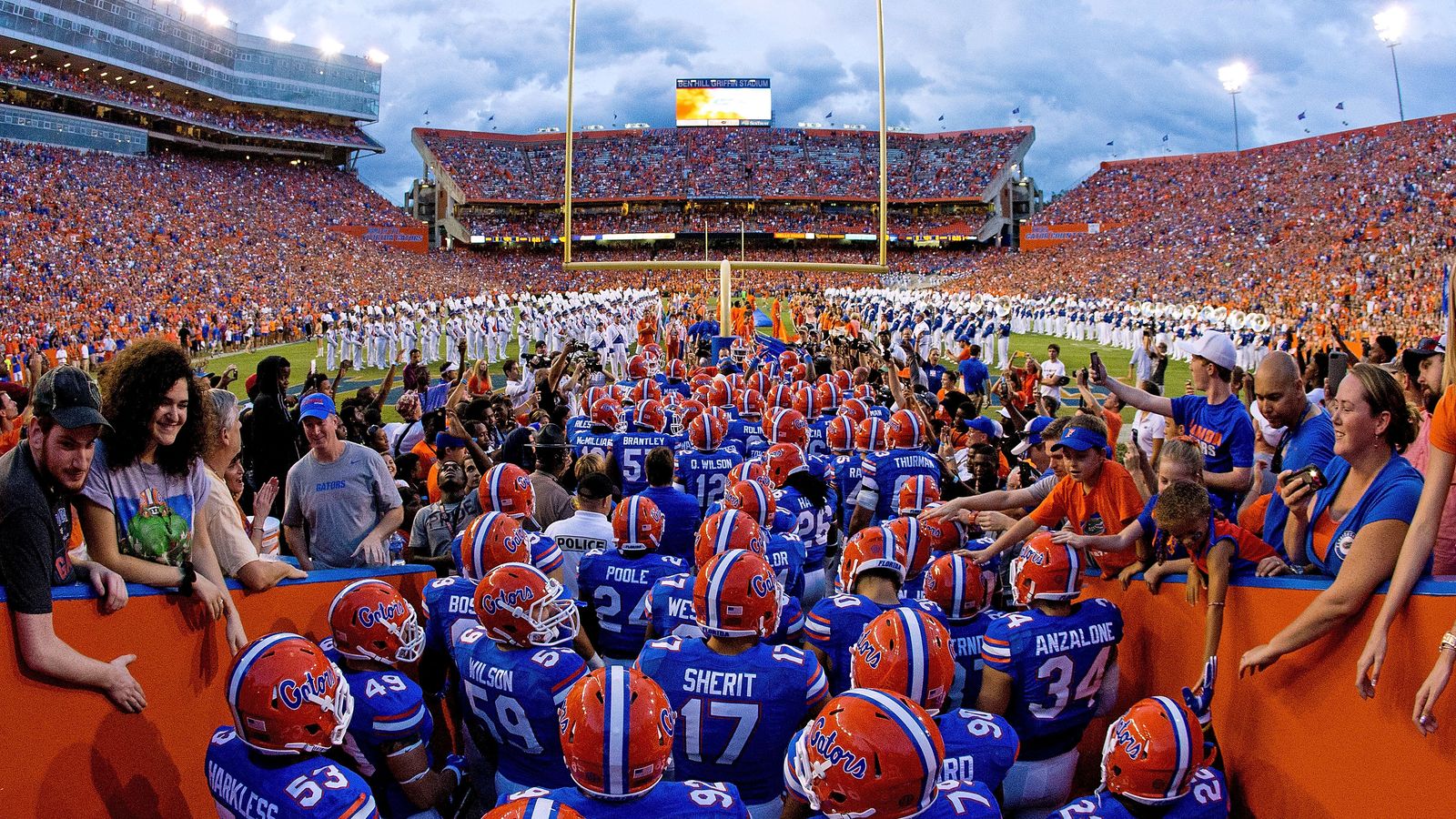 sfondi calcio florida gators,fan,folla,persone,prodotto,stadio