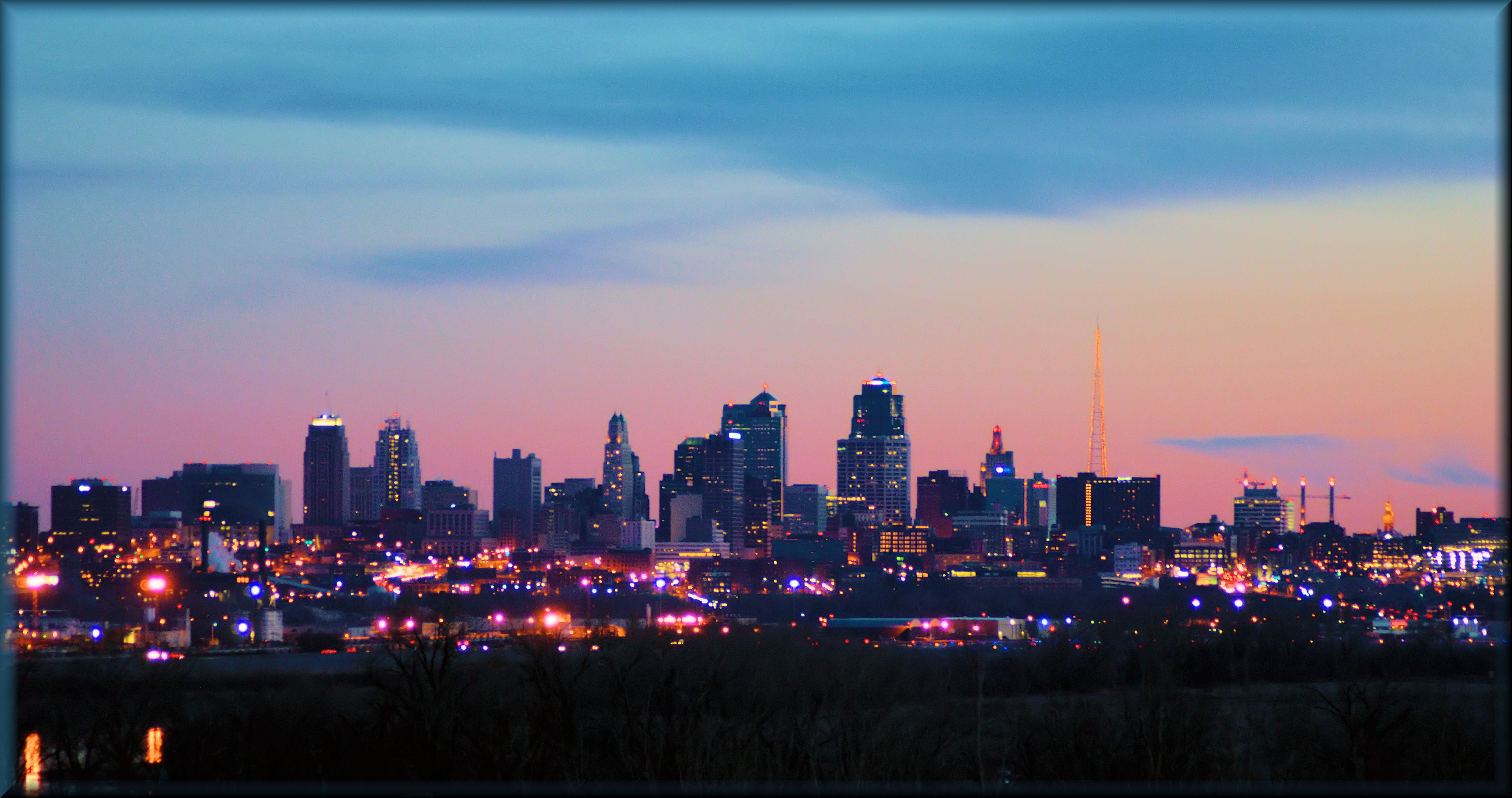 Kansas City Wallpaper Stadt Stadtbild Horizont Metropolregion Stadtgebiet 832876 Wallpaperuse