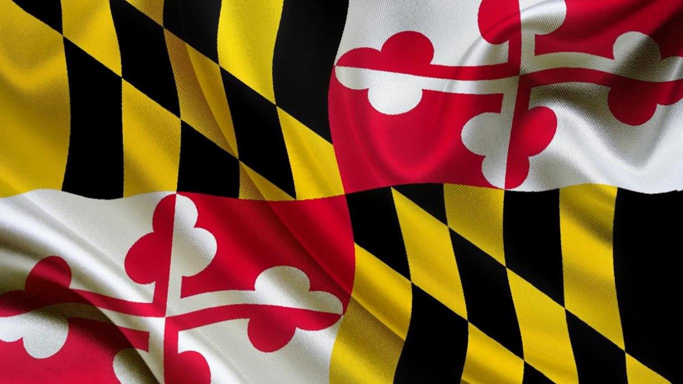 maryland wallpaper,red,yellow,flag,textile,close up