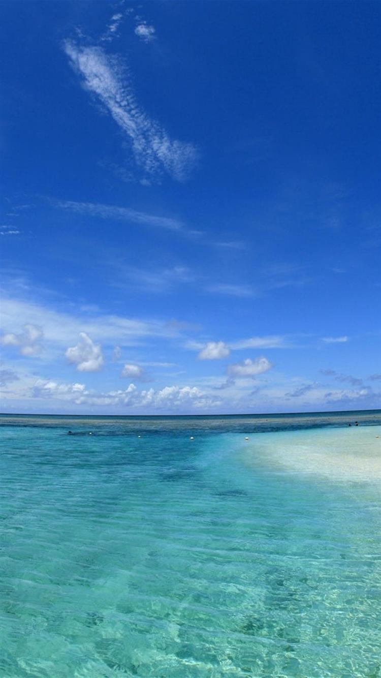 fond d'écran de plage iphone 6,plan d'eau,ciel,mer,bleu,océan