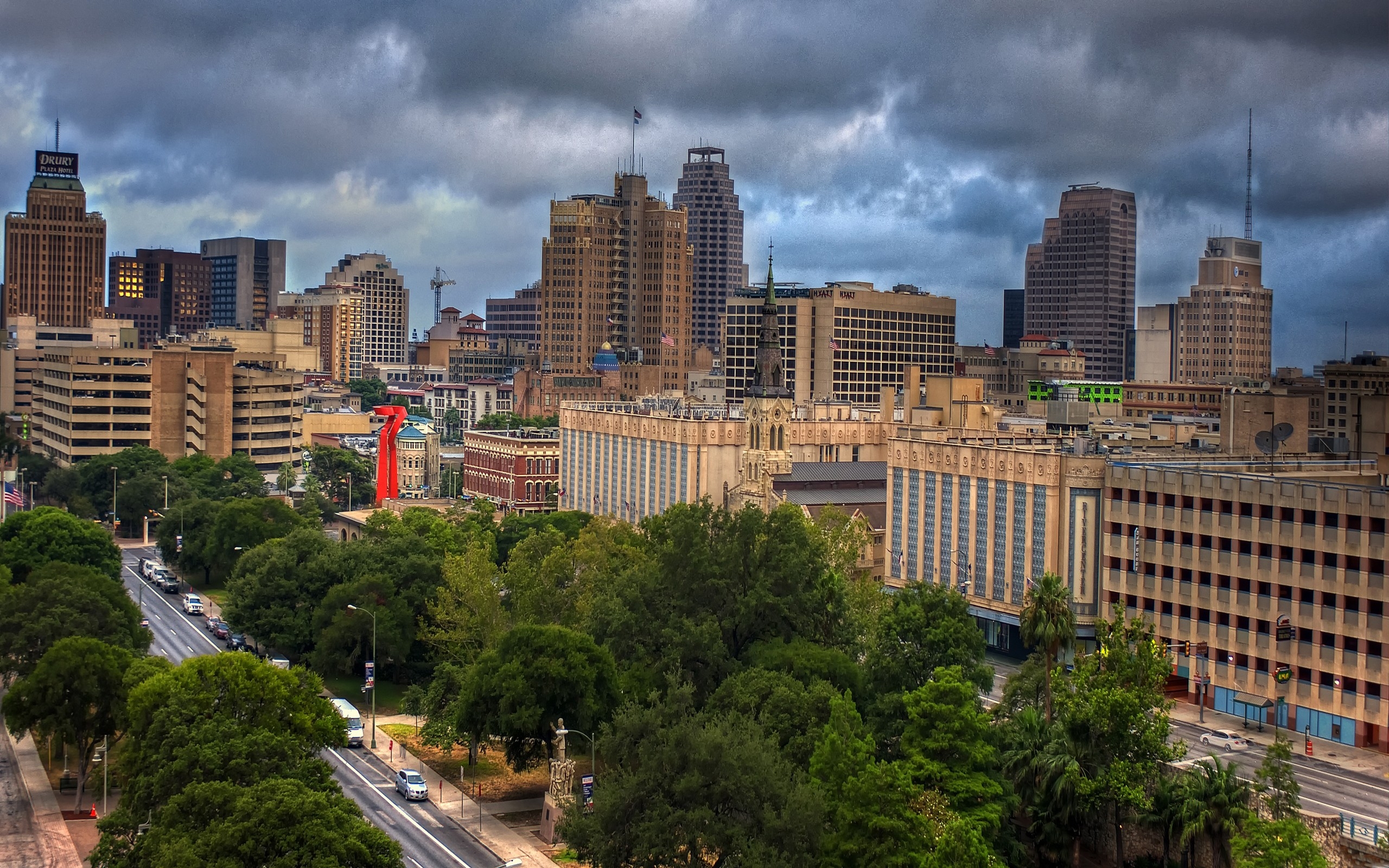 san antonio wallpaper,city,cityscape,metropolitan area,urban area,skyline