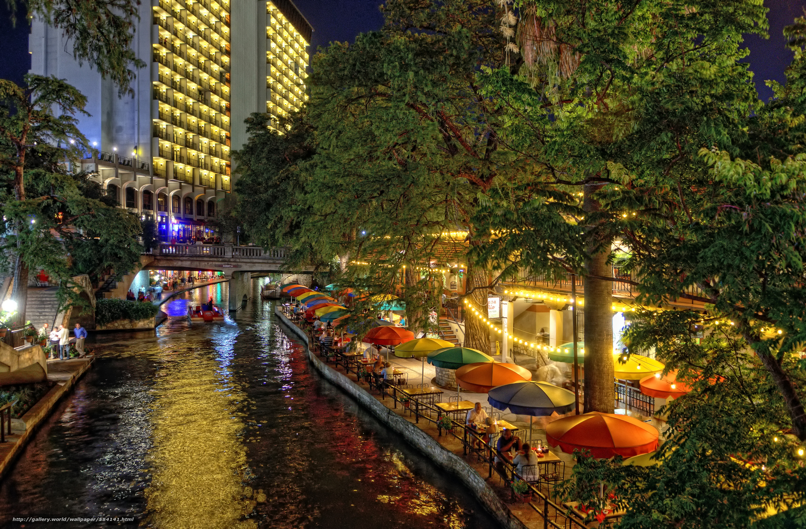 fond d'écran san antonio,nuit,zone métropolitaine,éclairage,ville,zone urbaine