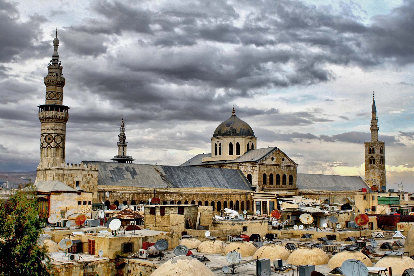 damaskus tapete,moschee,anbetungsstätte,heilige orte,gebäude,byzantinische architektur