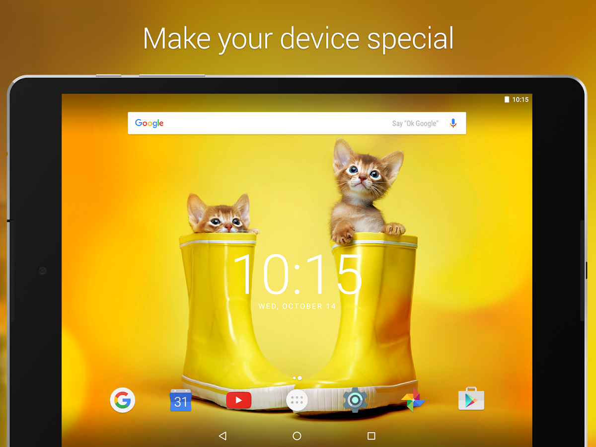 ok google wallpapers,cat,yellow,technology,small to medium sized cats,felidae