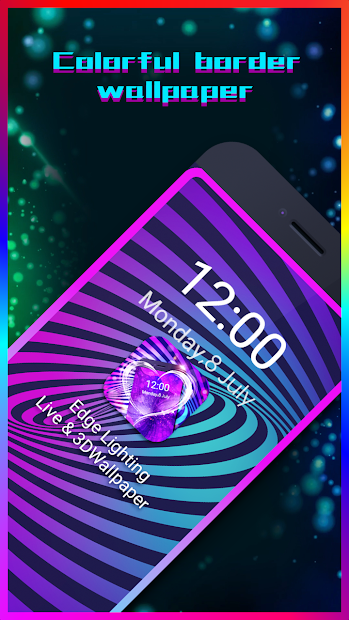 new 3d live wallpaper,violet,text,purple,advertising,flyer