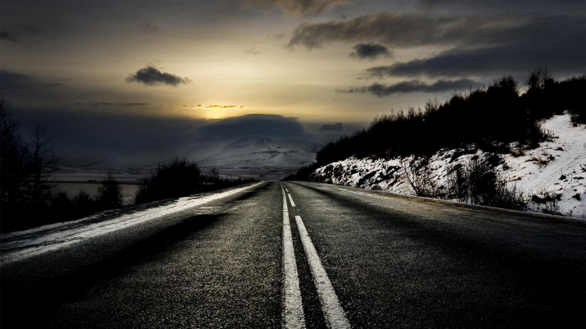 cool smartphone wallpapers,sky,road,nature,cloud,natural landscape