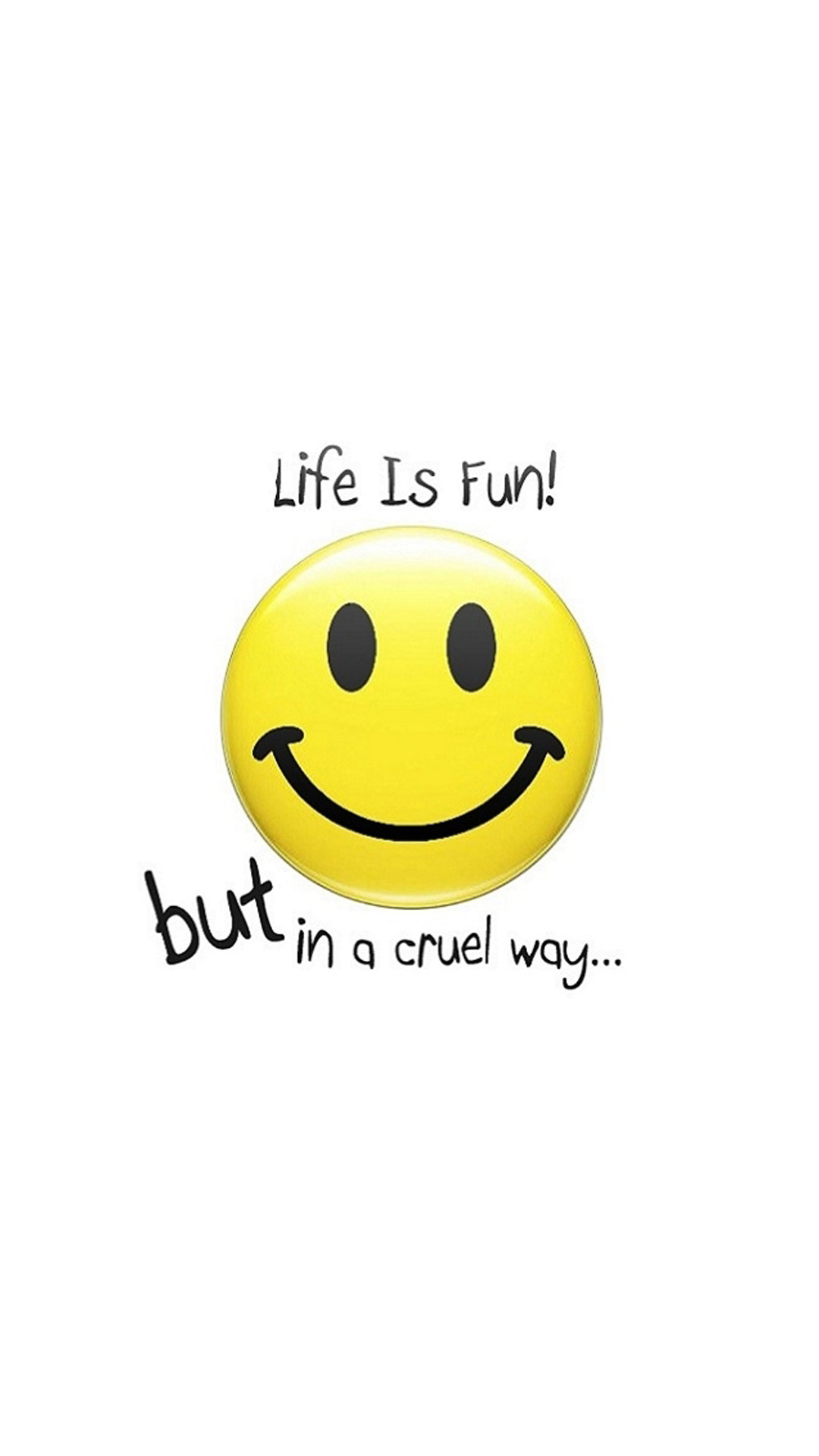 life wallpapers for mobile,emoticon,smiley,smile,yellow,facial expression