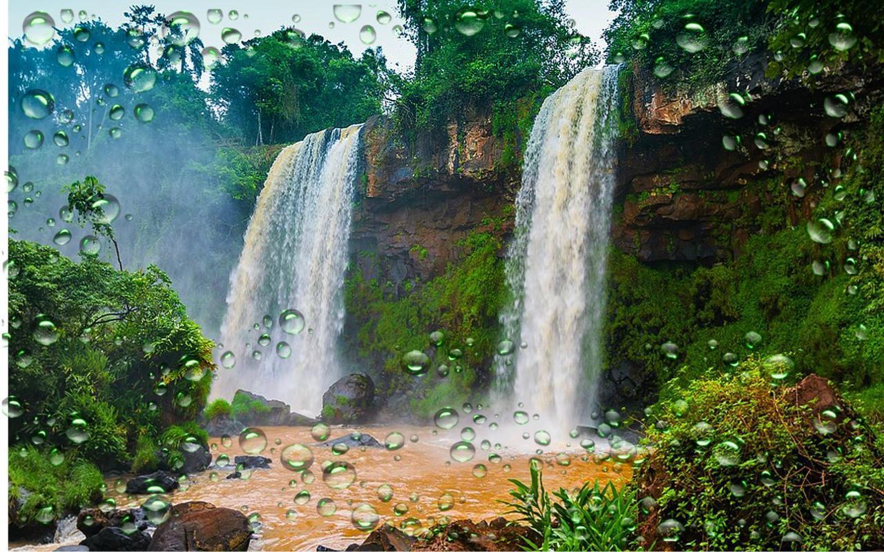 fond d'écran en direct incroyable,cascade,ressources en eau,paysage naturel,plan d'eau,la nature