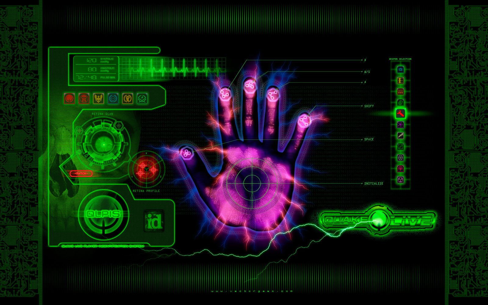 amazing live wallpaper,action adventure game,neon,technology,screenshot,pc game