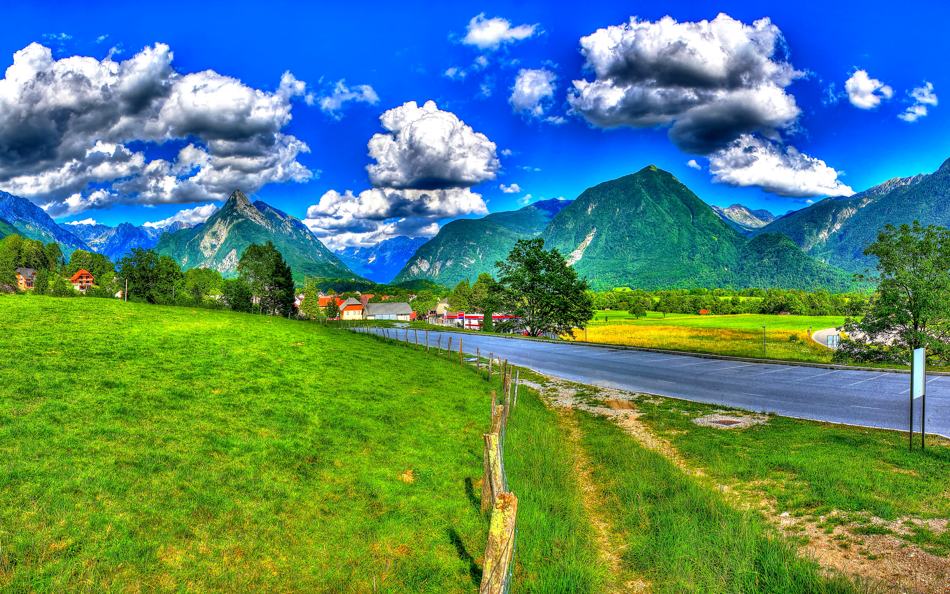 slovenia wallpaper,natural landscape,sky,nature,daytime,grassland