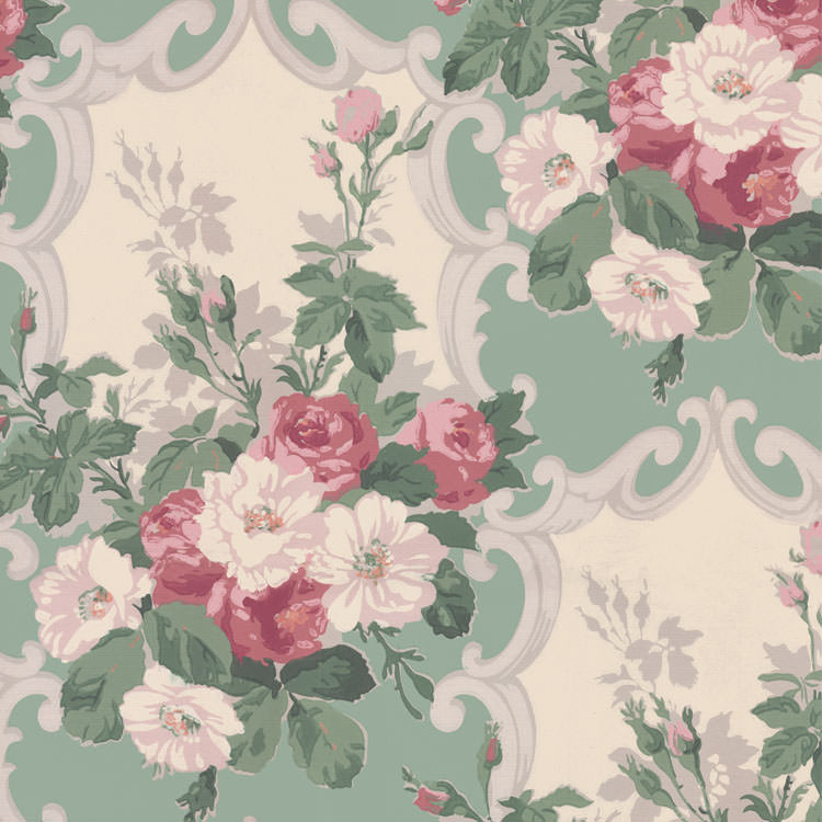 floral print wallpaper,pattern,pink,green,wallpaper,floral design