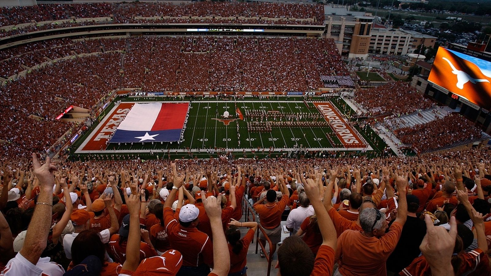 texas longhorns wallpaper,sport venue,stadium,arena,crowd,fan