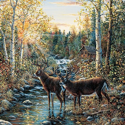 deer wallpaper for walls,wildlife,deer,woodland,natural landscape,tree