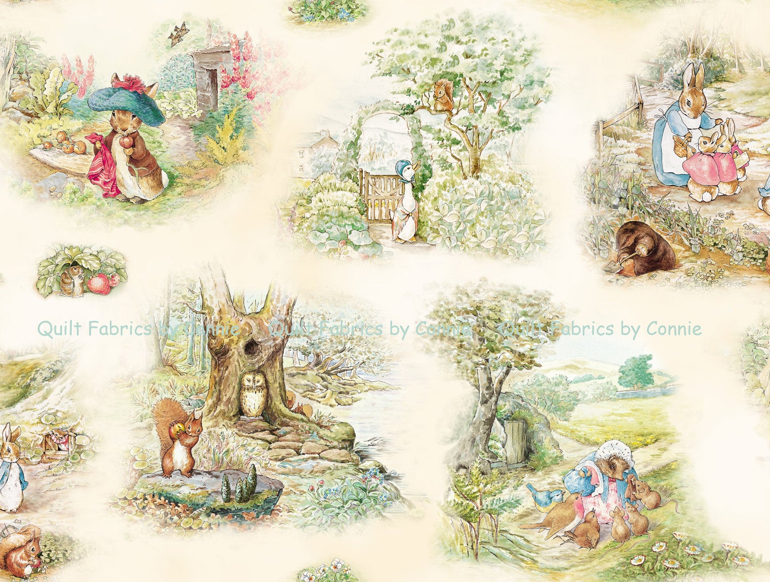 beatrix potter wallpaper,illustration,art,fictional character,painting,watercolor paint