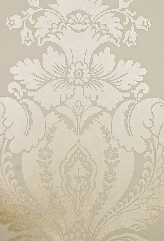 cream damask wallpaper,wallpaper,floral design,pattern,visual arts,ornament