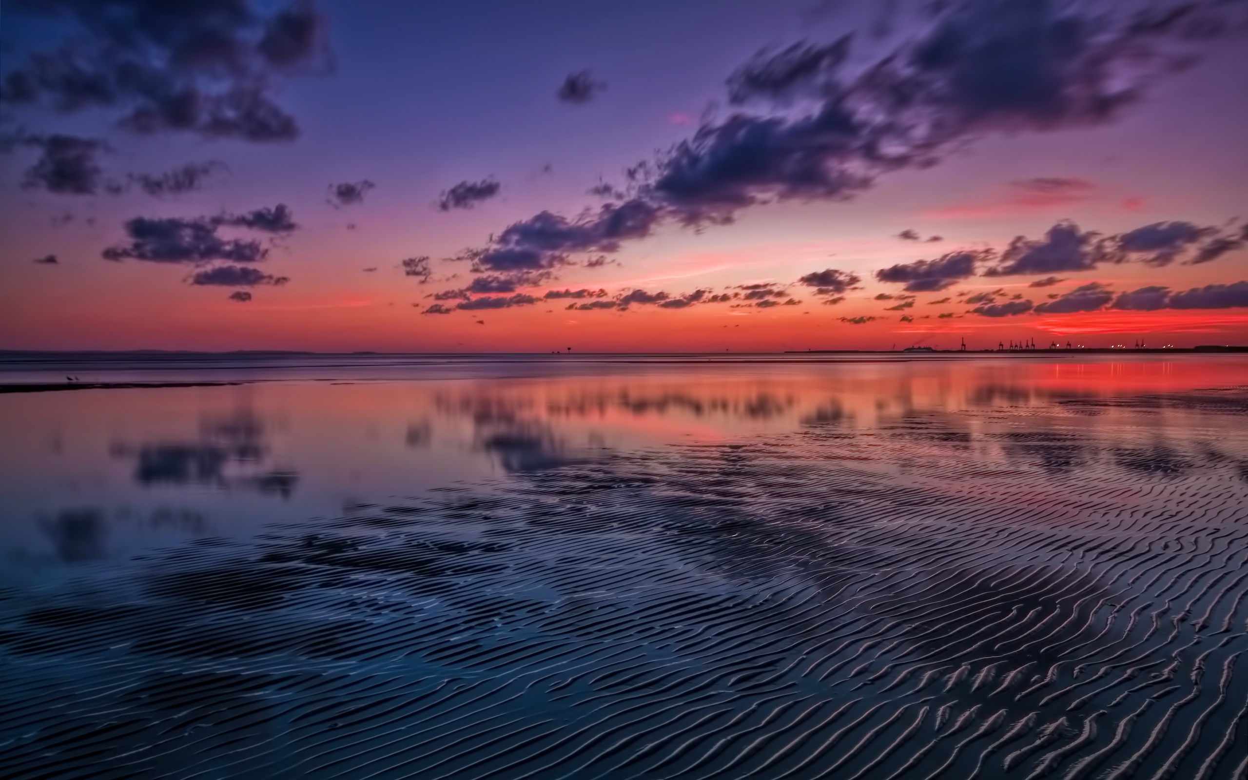 horizontale tapete hd,himmel,horizont,natürliche landschaft,natur,sonnenuntergang