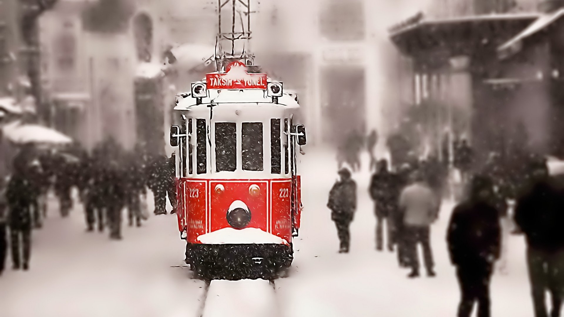 5,5 hd wallpaper,fahrzeug,straßenbahn,schnee,winter,seilbahn