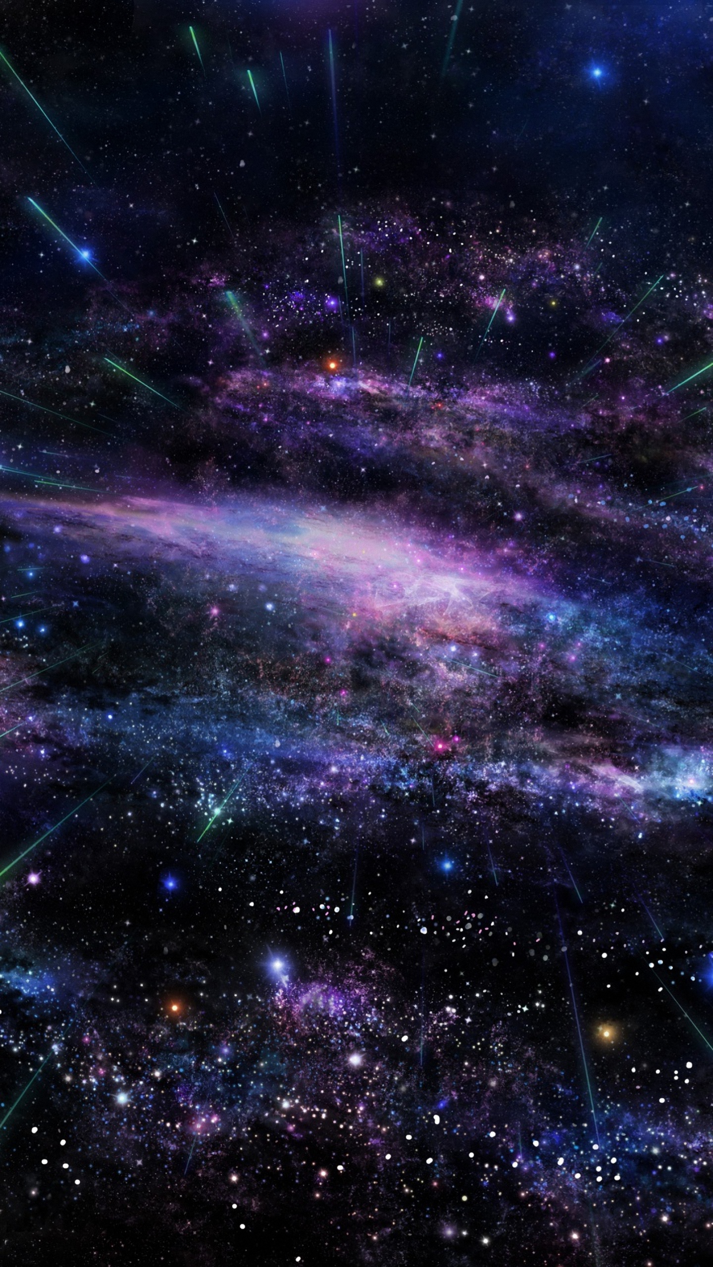 hdの壁紙1440 x 2560,宇宙,紫の,空,天体,バイオレット