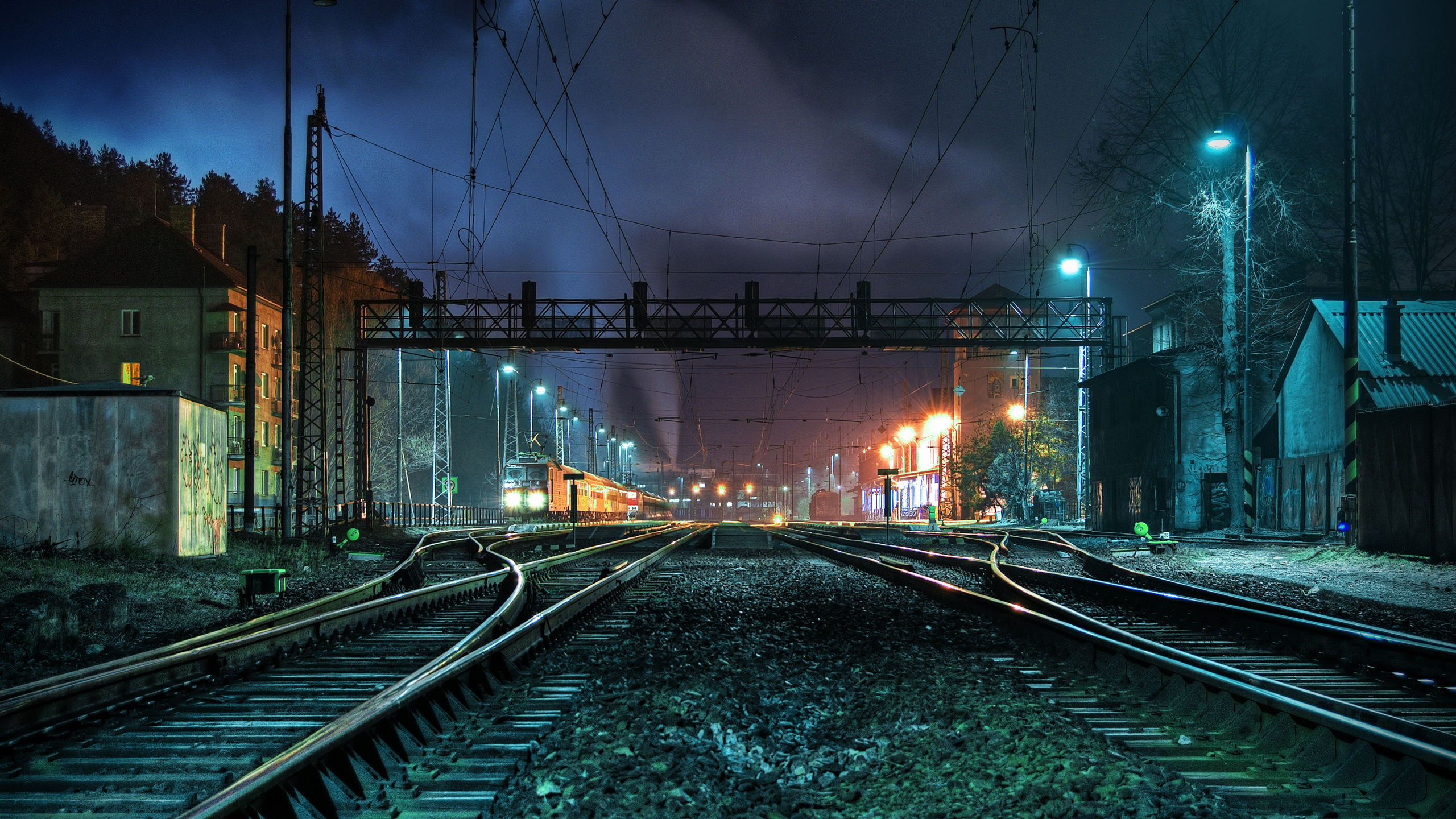 hd hintergrundbilder 1440 x 2560,spur,metropolregion,stadtgebiet,nacht,elektrizität