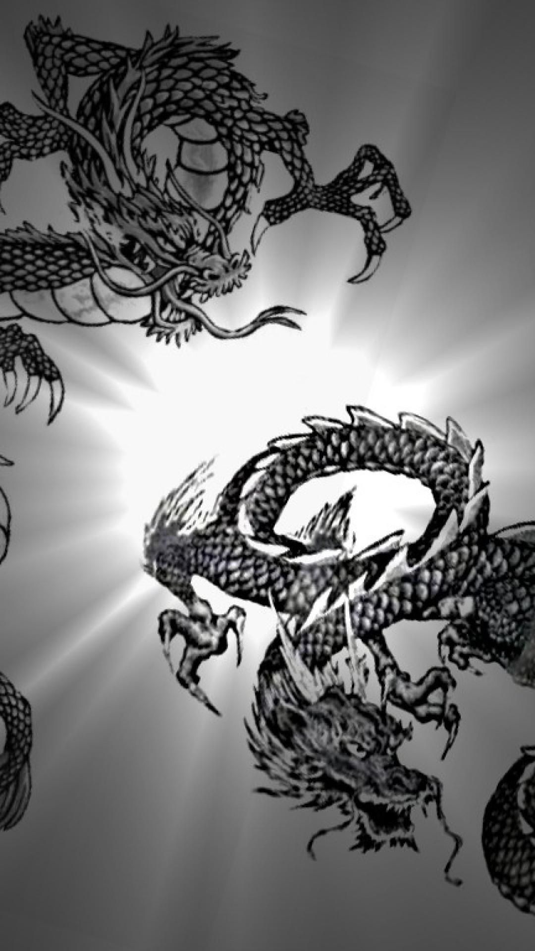 720x1280 hd wallpapers android,dragon,illustration,monochrome,drawing,font