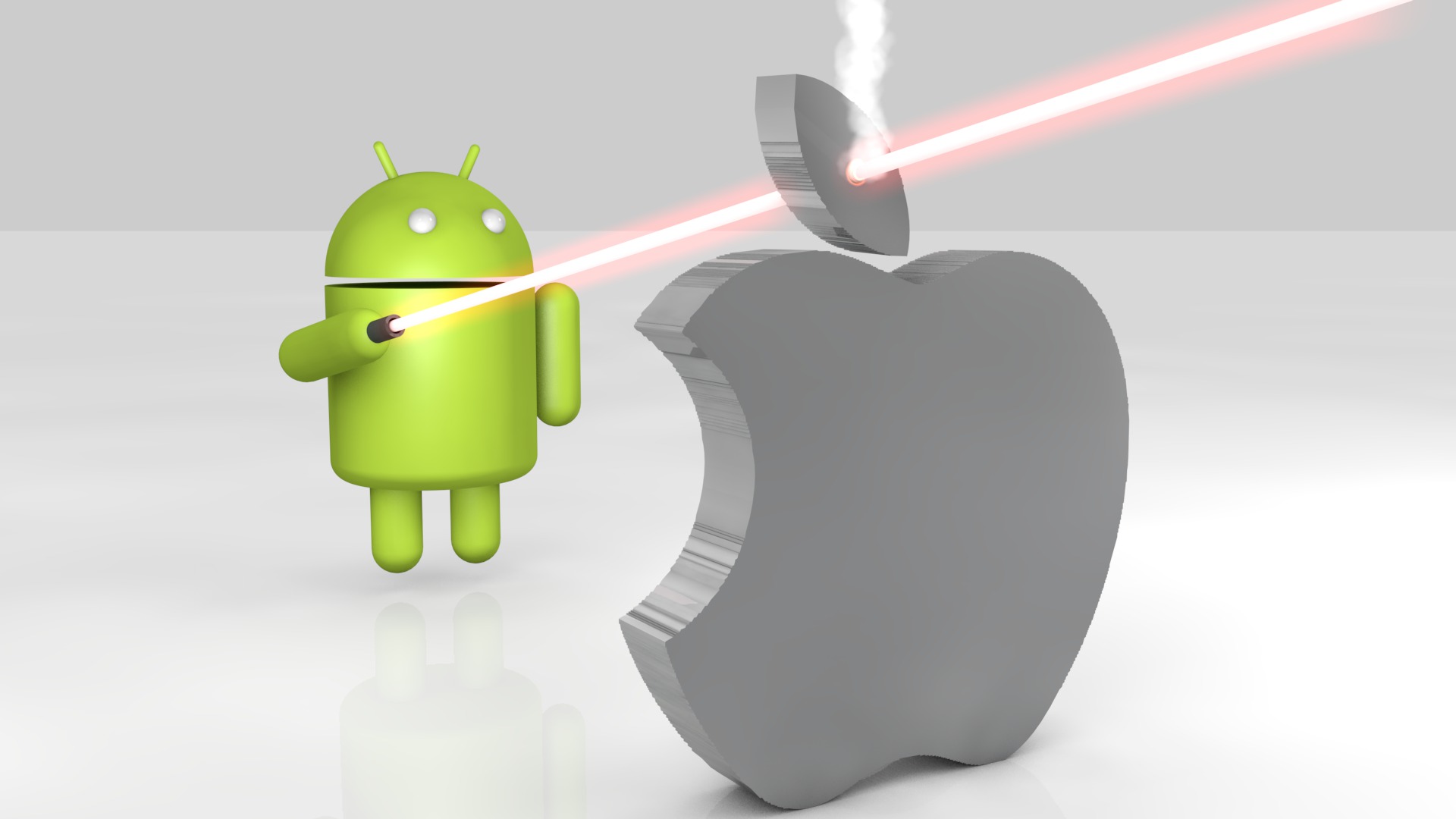 Android Vs Ios Gif- WallpaperUse