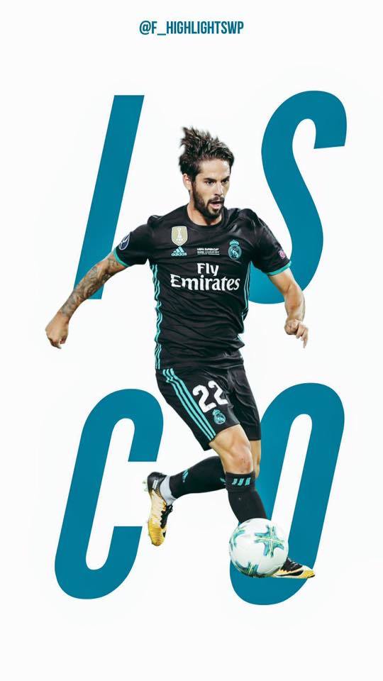 isco fondo de pantalla para iphone,jugador de fútbol,jugador,fútbol americano,jersey,equipo deportivo