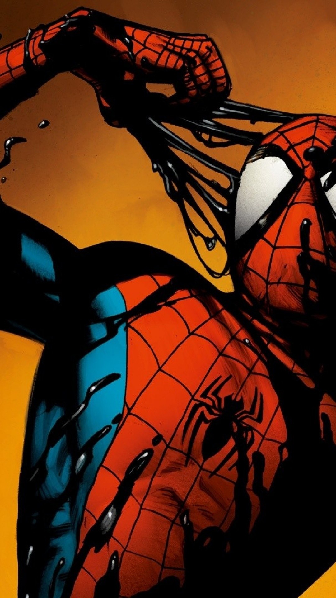 spiderman hd wallpaper for mobile,spider man,fictional character,fiction,comics,superhero