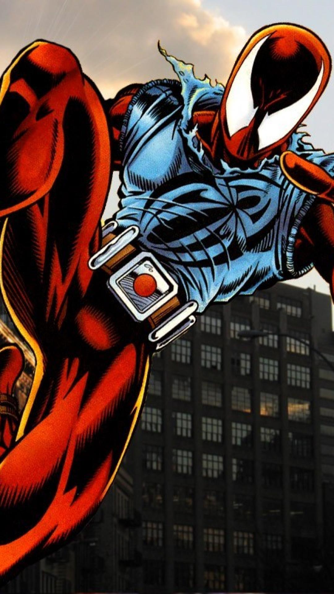 緋色のクモの壁紙,架空の人物,スーパーヒーロー,フィクション,漫画,ヒーロー