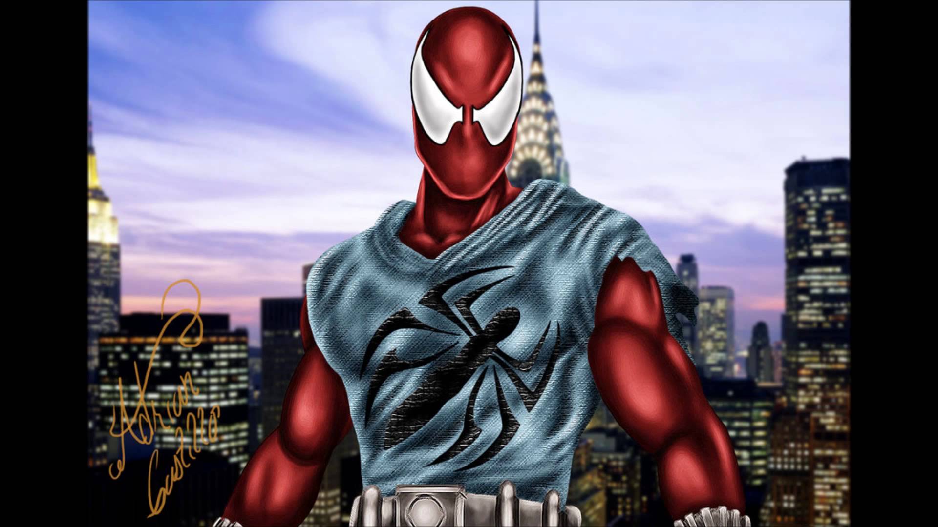 scarlet spider wallpaper,superhero,fictional character,spider man,hero,pc game