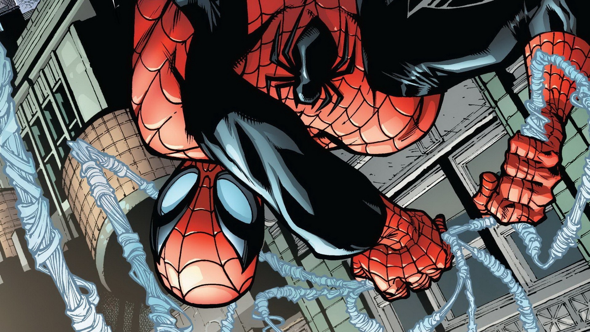 spiderman comic fondo de pantalla,hombre araña,personaje de ficción,superhéroe,ficción,historietas