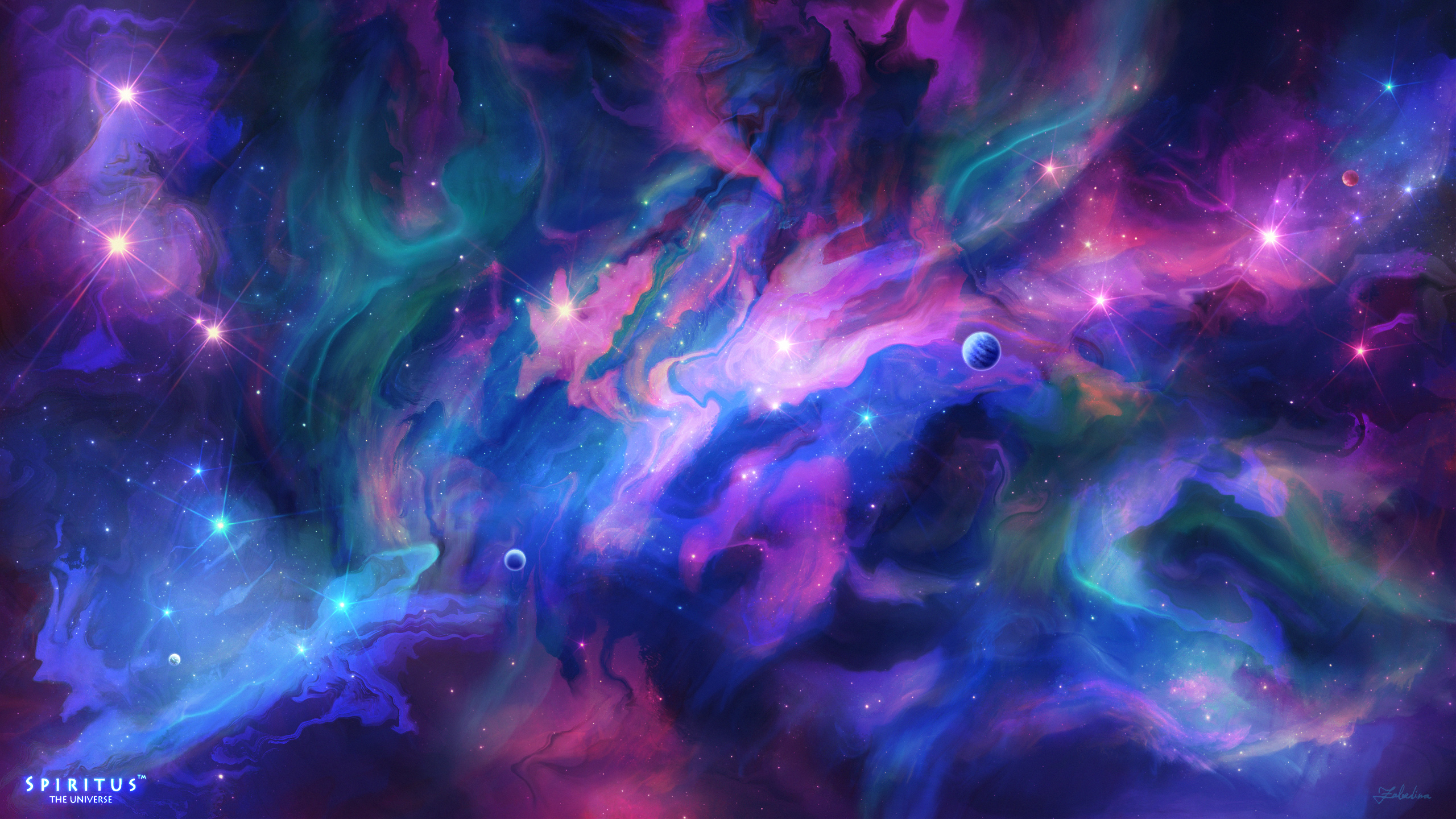 銀河の壁紙 星雲 宇宙 天体 ピンク 空 2457 Wallpaperuse