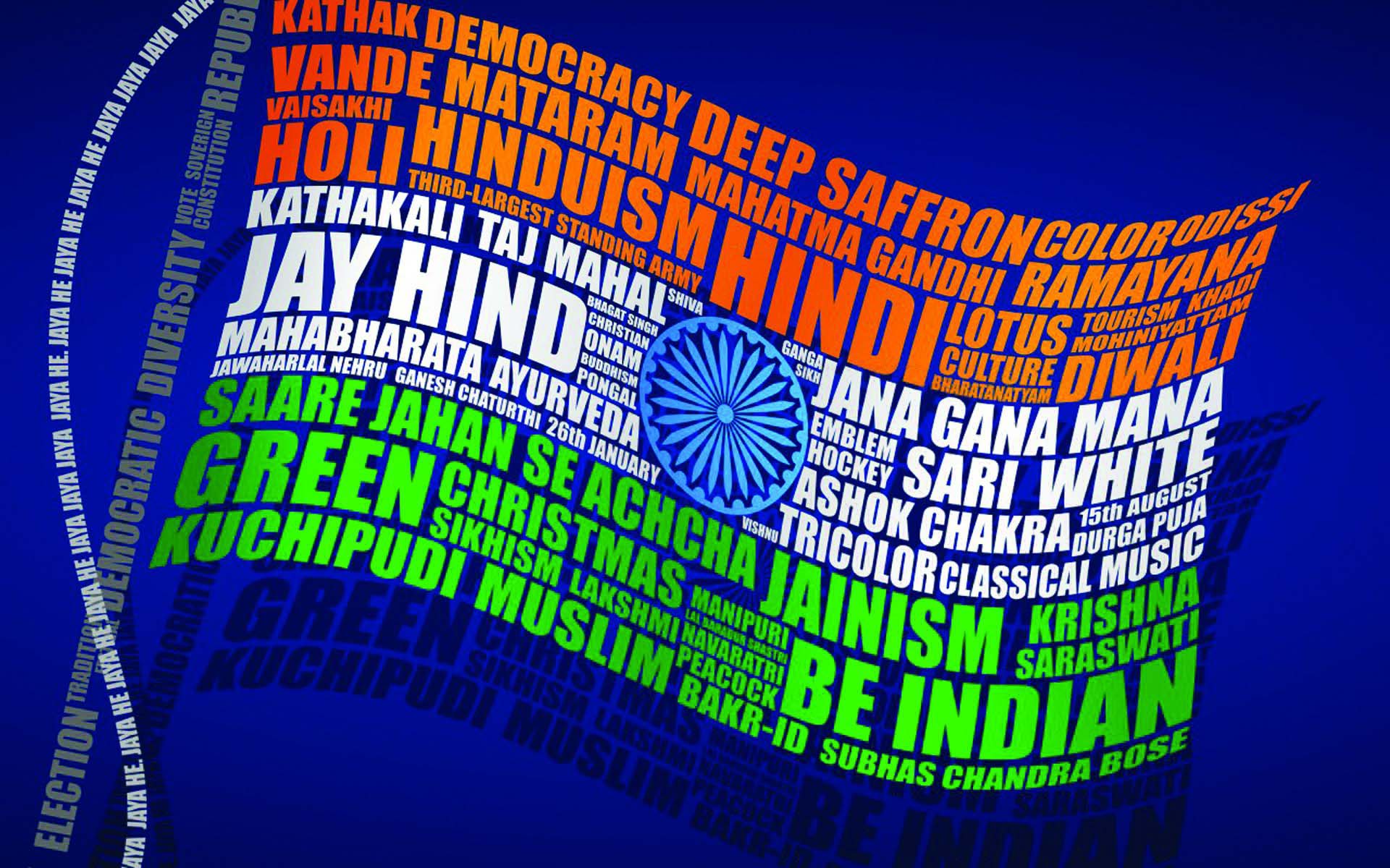 인도 국기 애니메이션 벽지,폰트,강청색,제도법