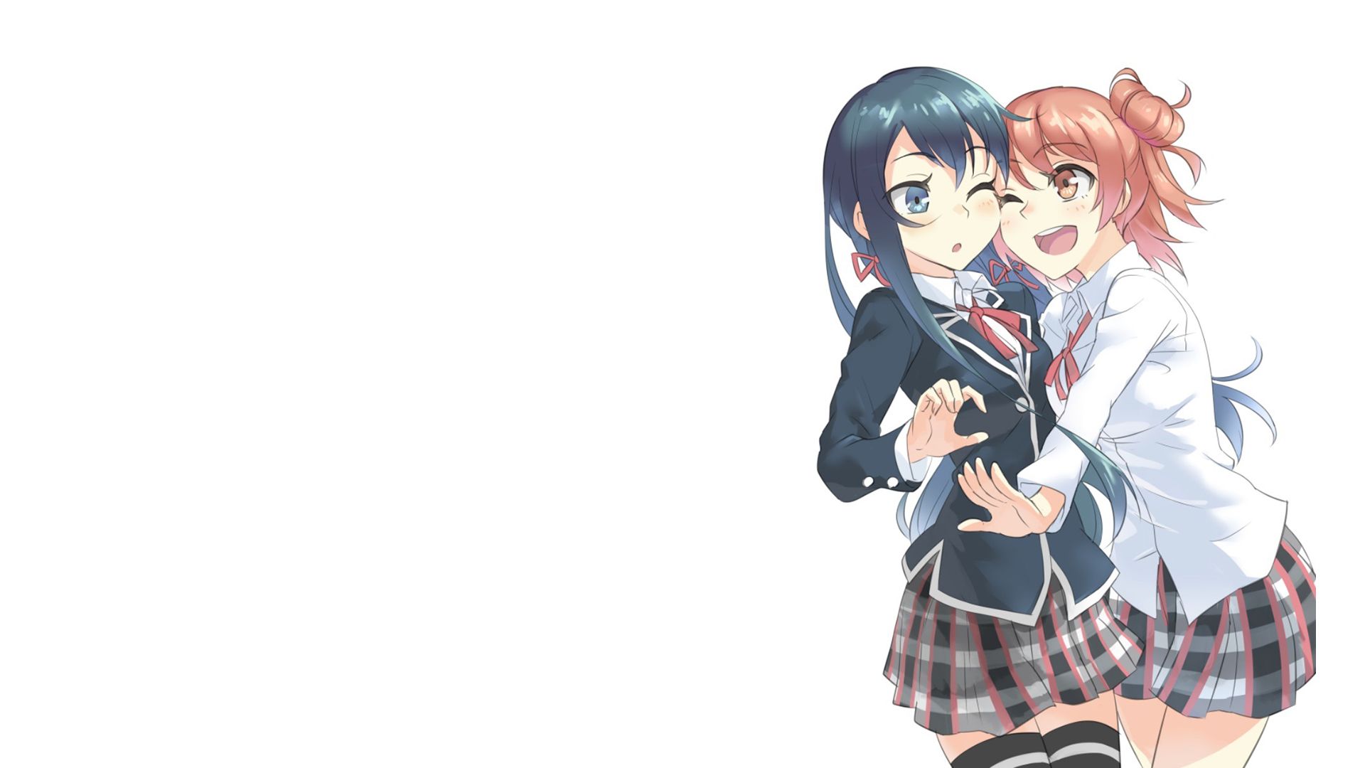 comedy wallpaper download,cartoon,anime,black hair,uniform,school uniform