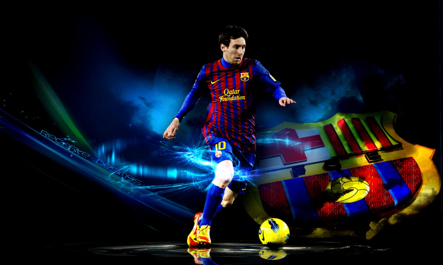 barcelona wallpaper 3d,performance,football player,performing arts,ball,football