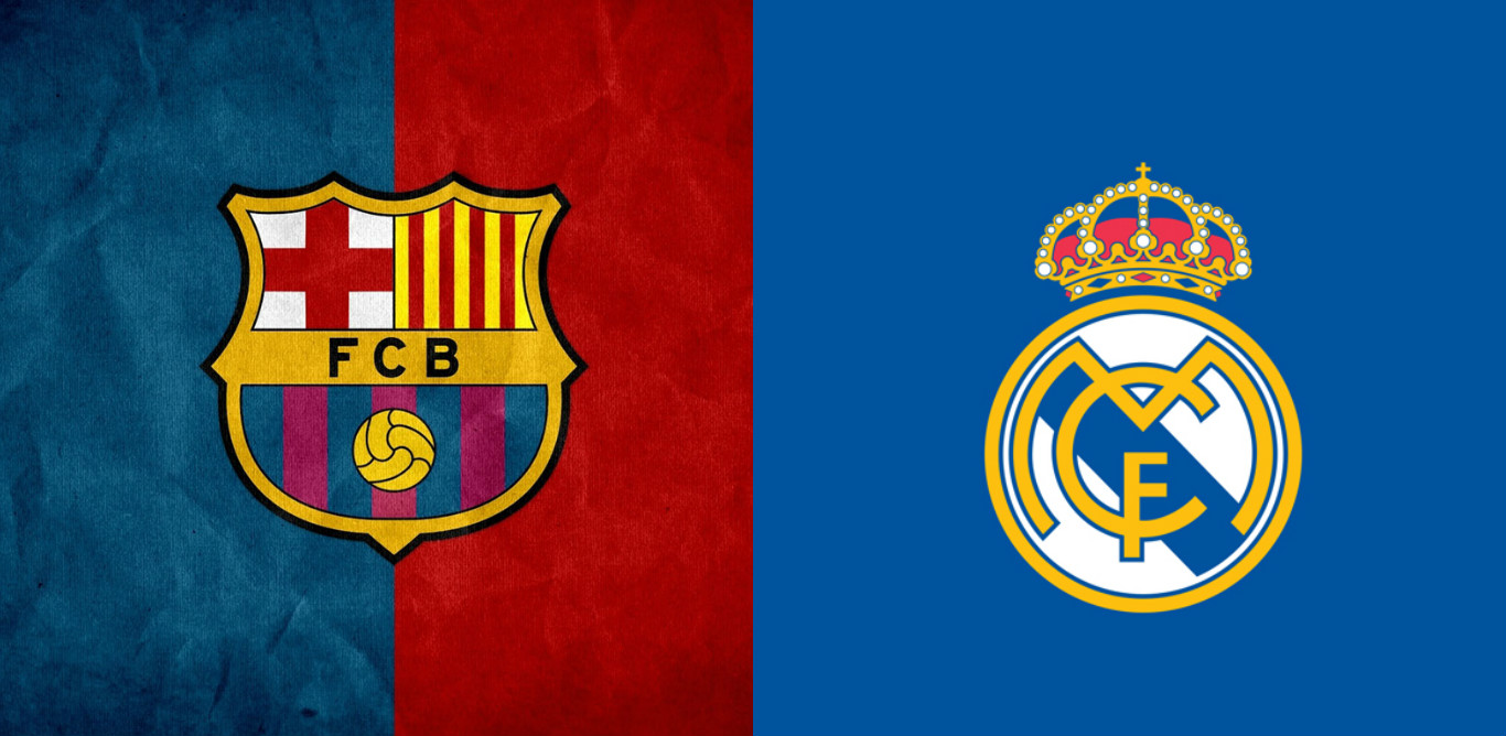 real madrid vs barcelona wallpaper,flag,emblem,logo,crest,t shirt