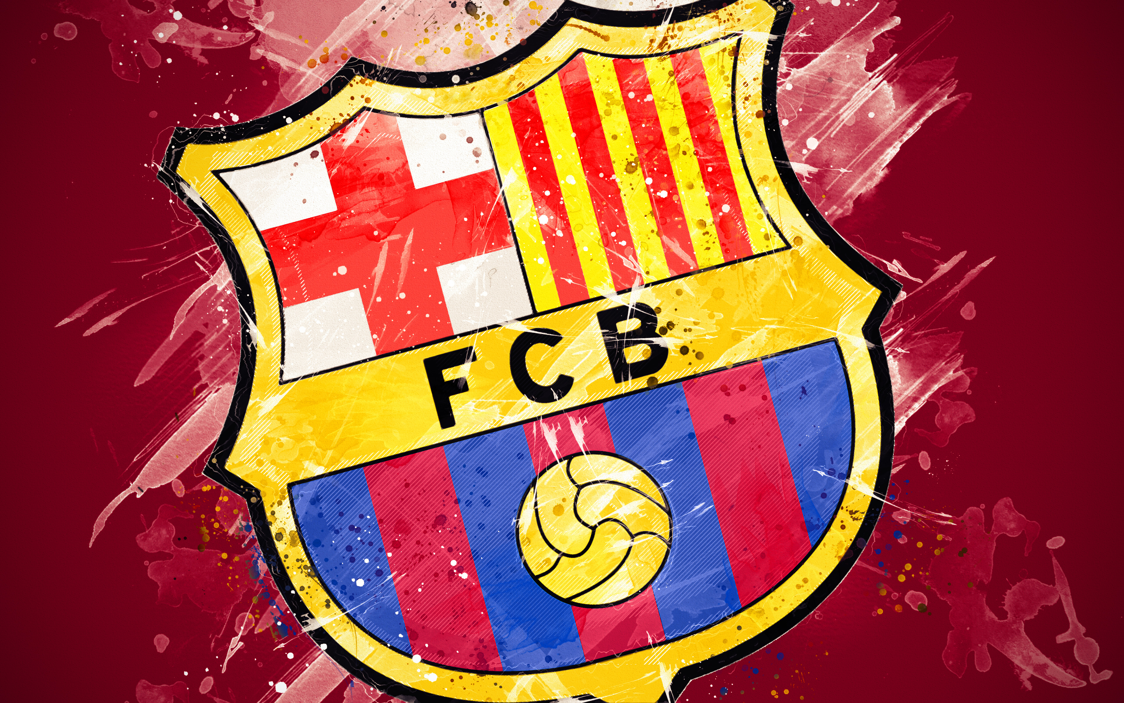 barça wallpaper,yellow,emblem,symbol,shield,font