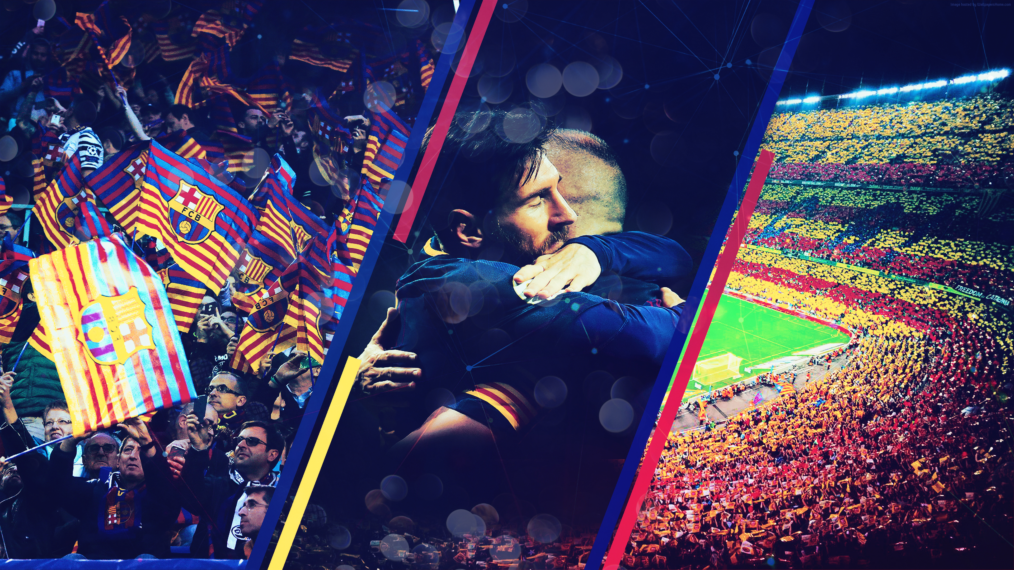 download wallpaper barcelona,photography,fan,crowd,event,performance
