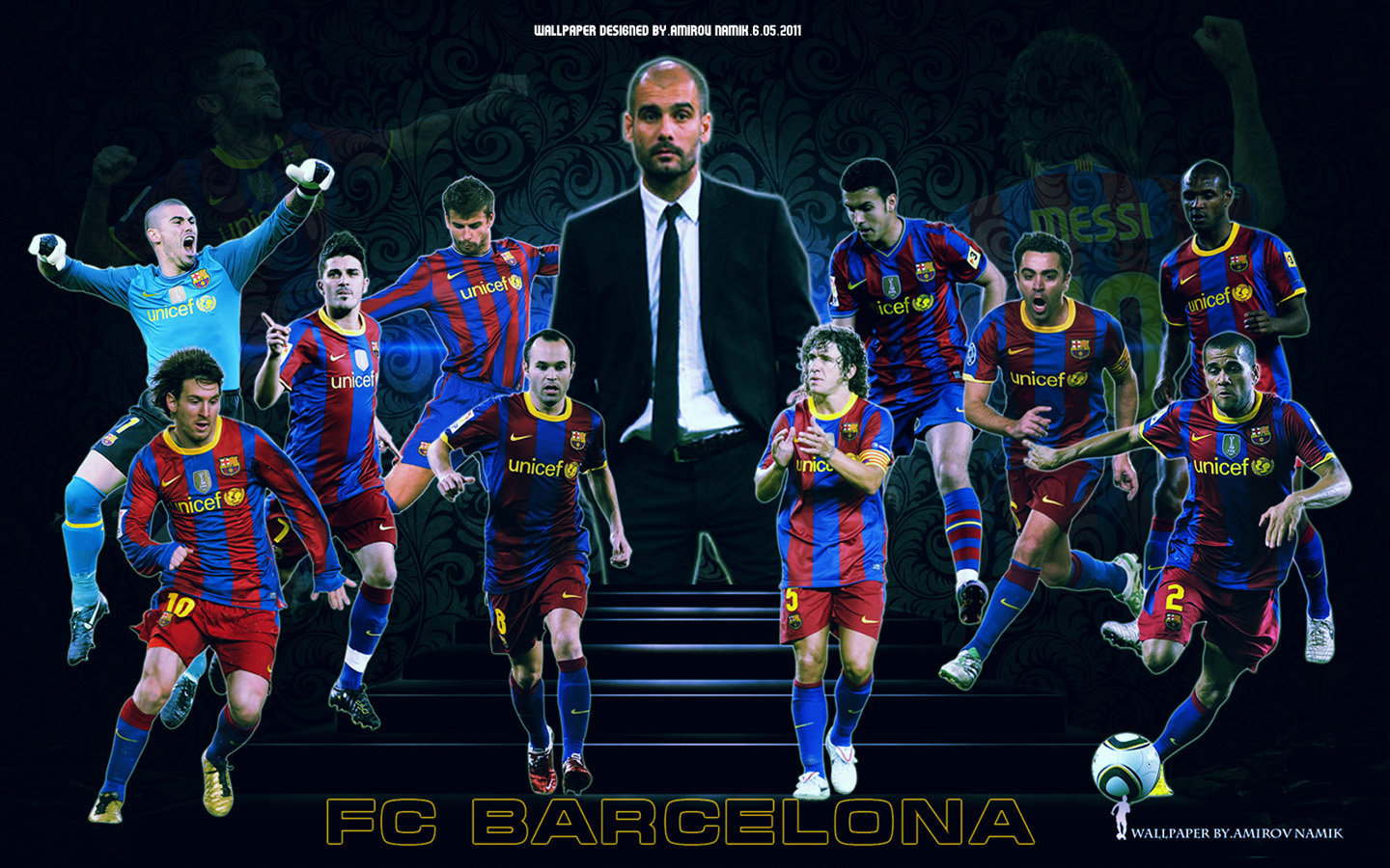 Barcelona Wallpaper Yellow Logo Emblem Symbol Badge Wallpaperuse