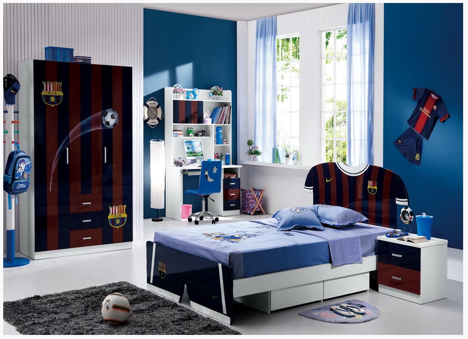barcelona wallpaper for bedroom,bedroom,furniture,bed,room,mattress