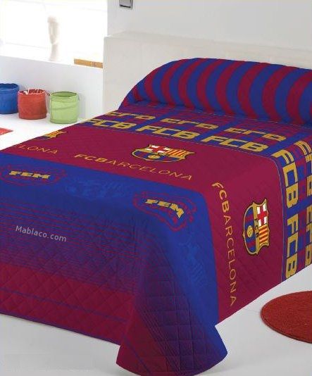 fondo de pantalla de barcelona para dormitorio,sábana,azul,textil,cama,rojo