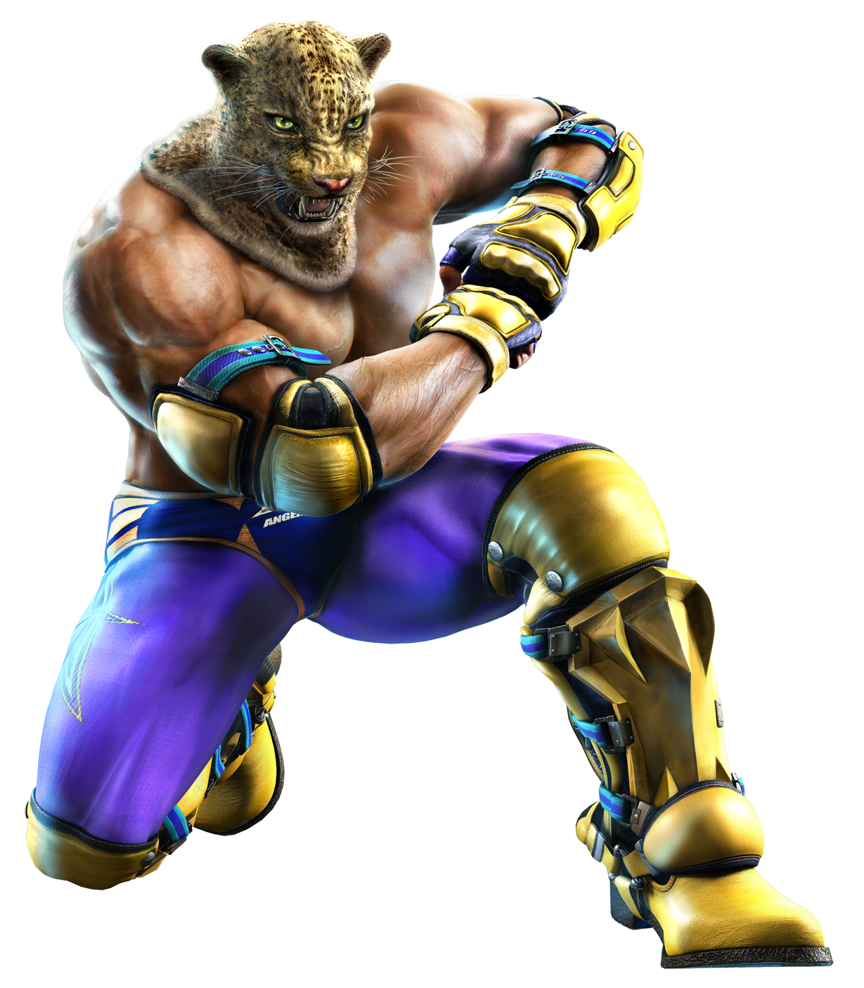 tekken king wallpaper,fictional character,muscle,supervillain,figurine,games