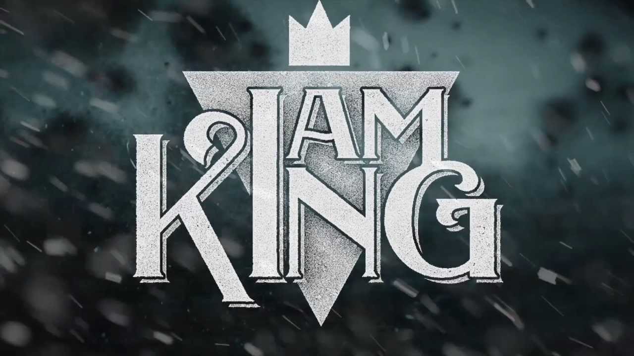 i am king wallpaper,font,text,logo,graphics,graphic design