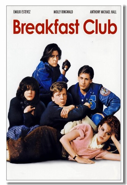 breakfast club wallpaper,poster,movie,album cover