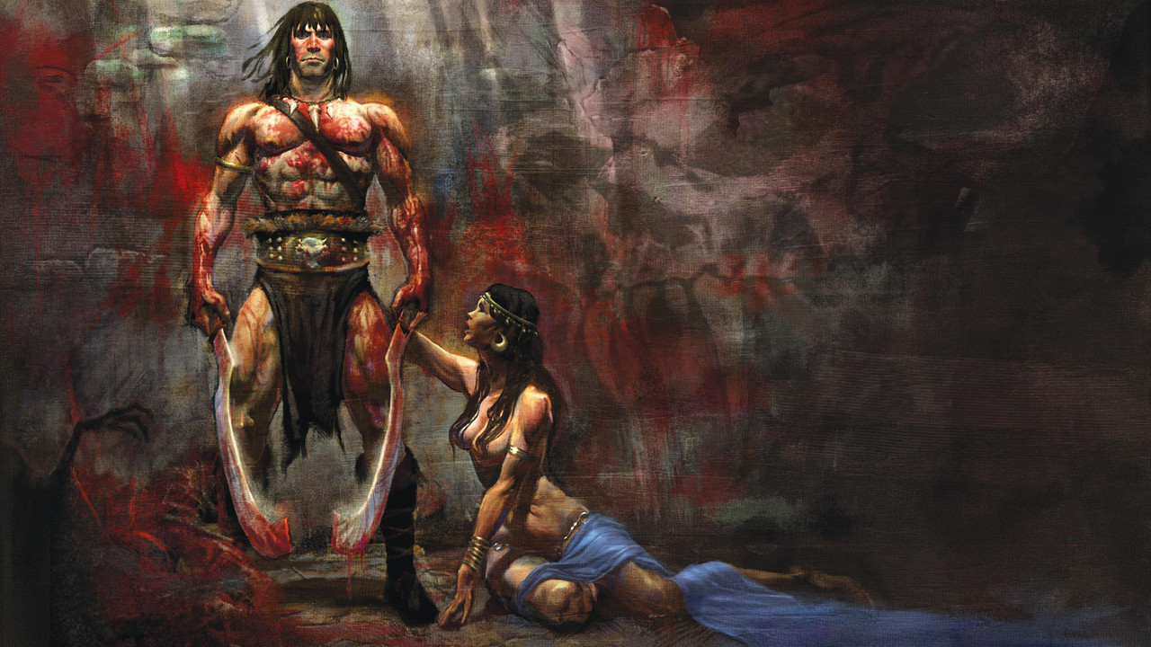 barbarian king wallpaper,action adventure game,cg artwork,human,art,mythology