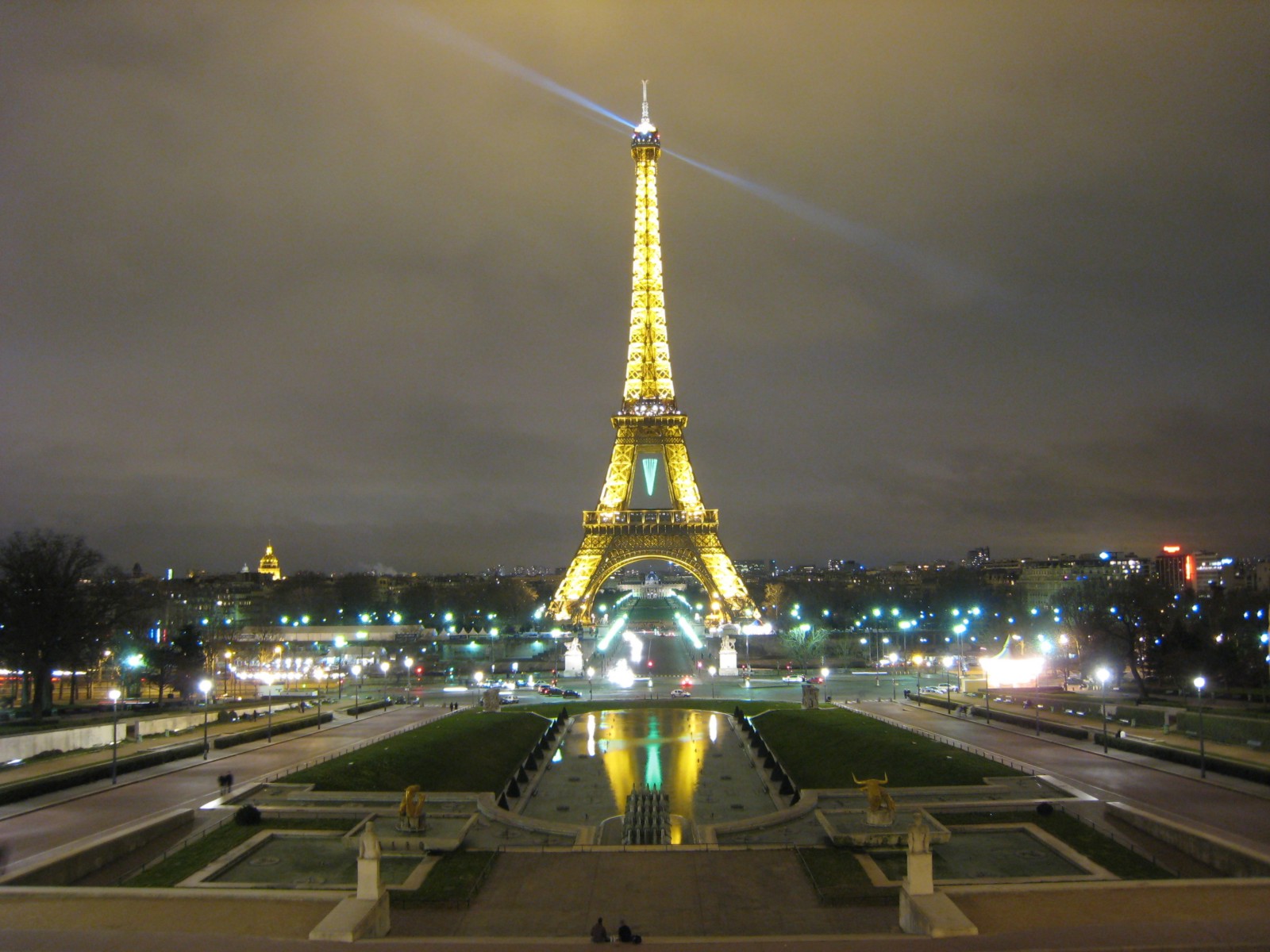 파리의 밤 벽지,탑,밤,수도권,건축물,시티